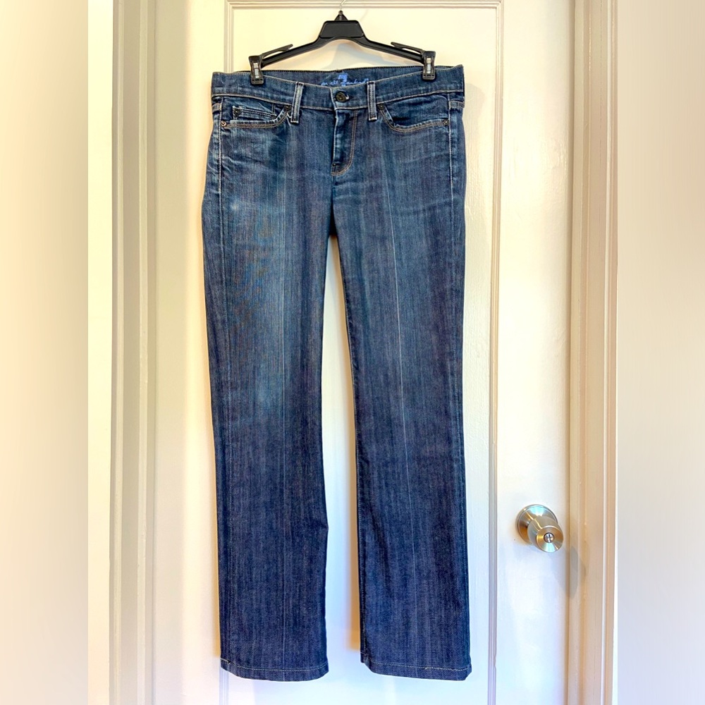 7 For All Mankind 100% Cotton Jeans - Navy - Size 28